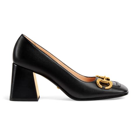 gucci black pumps